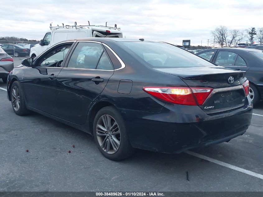 2015 TOYOTA CAMRY SE - 4T1BF1FK1FU487969