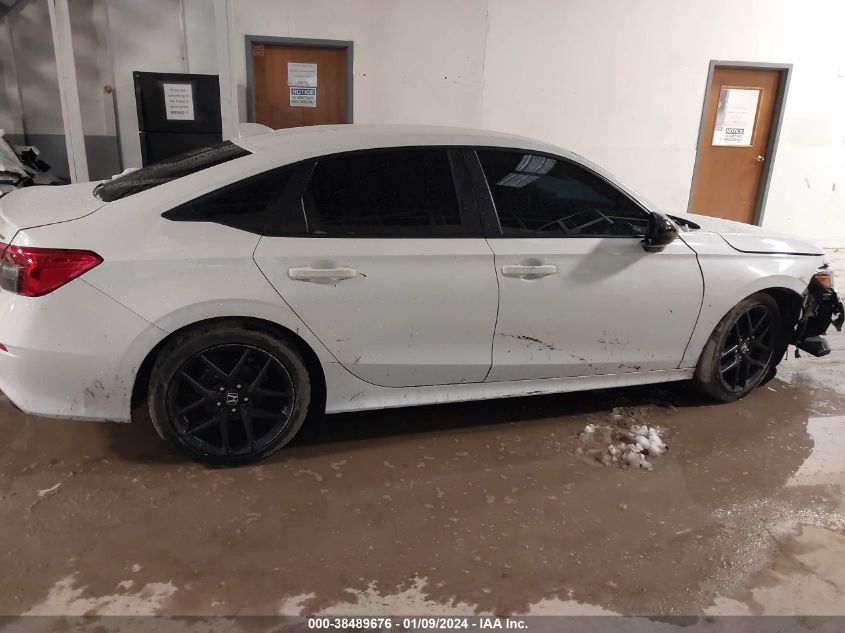 2022 HONDA CIVIC SPORT - 2HGFE2F54NH538599