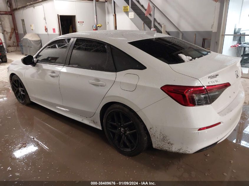 2022 HONDA CIVIC SPORT - 2HGFE2F54NH538599