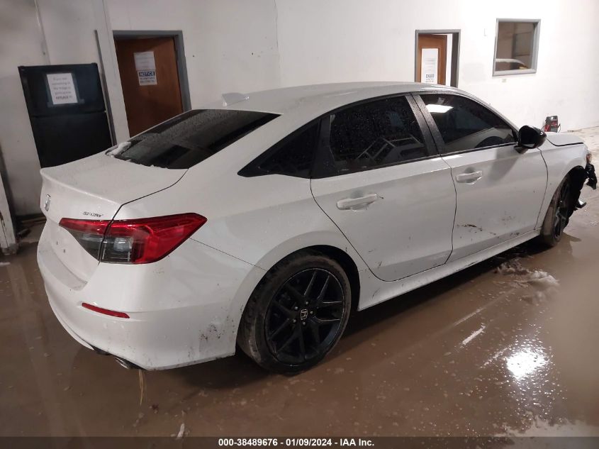 2022 HONDA CIVIC SPORT - 2HGFE2F54NH538599