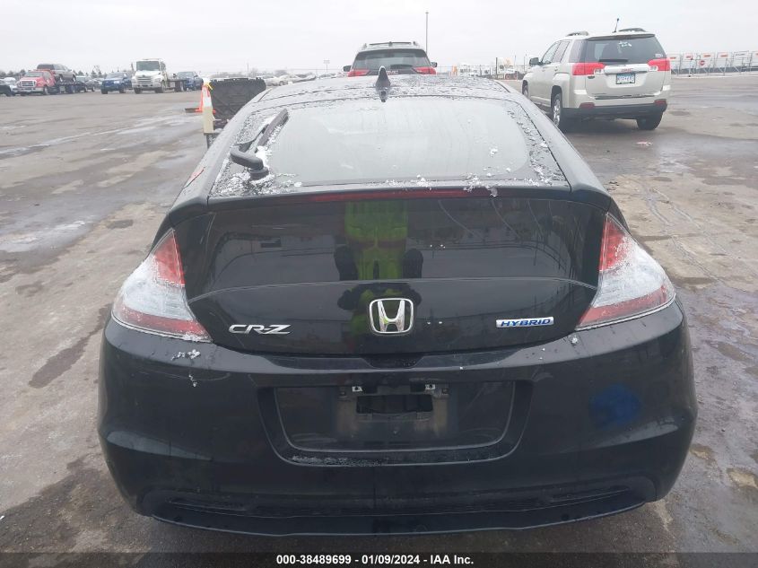 2013 HONDA CR-Z EX - JHMZF1D6XDS000879