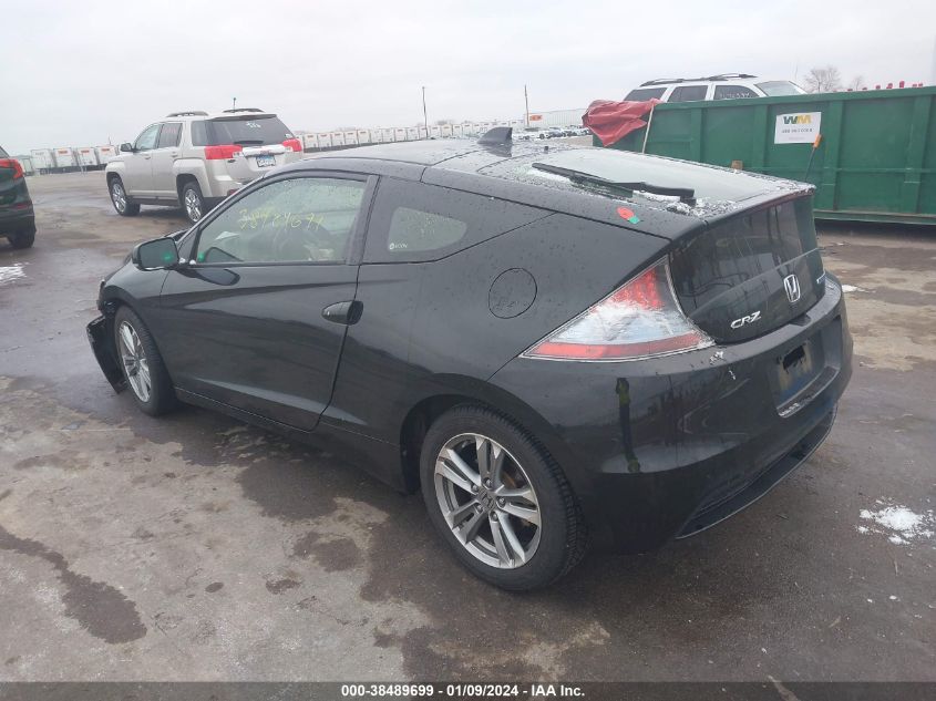 2013 HONDA CR-Z EX - JHMZF1D6XDS000879