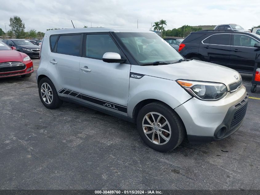 2016 KIA SOUL - KNDJN2A26G7861976