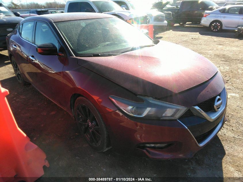 2017 NISSAN MAXIMA 3.5S/SV/SL/SR/PLAT - 1N4AA6AP1HC367943
