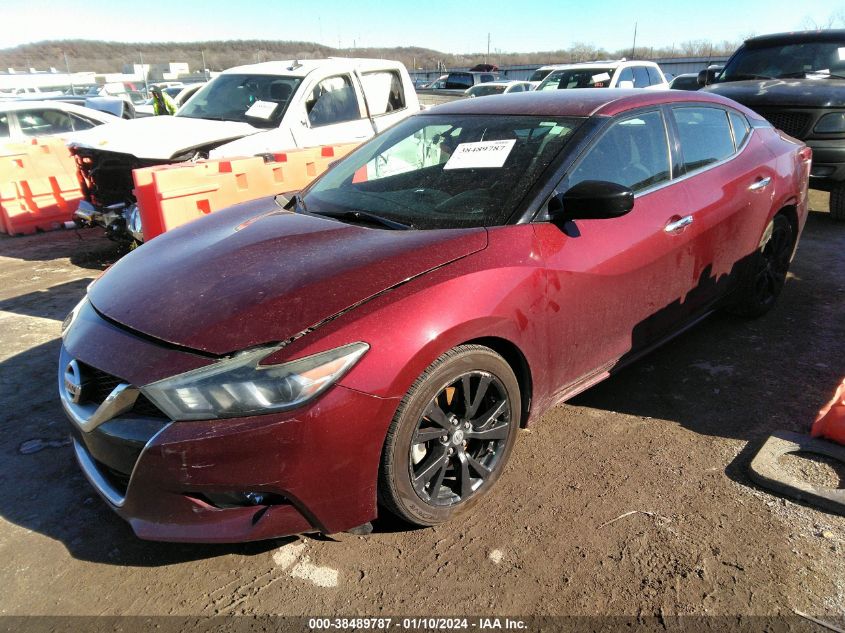 2017 NISSAN MAXIMA 3.5S/SV/SL/SR/PLAT - 1N4AA6AP1HC367943