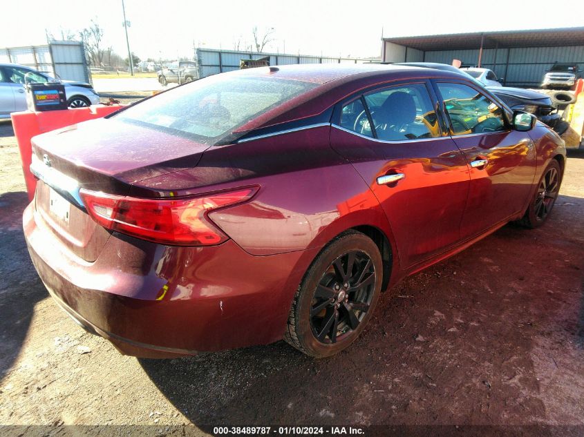 2017 NISSAN MAXIMA 3.5S/SV/SL/SR/PLAT - 1N4AA6AP1HC367943