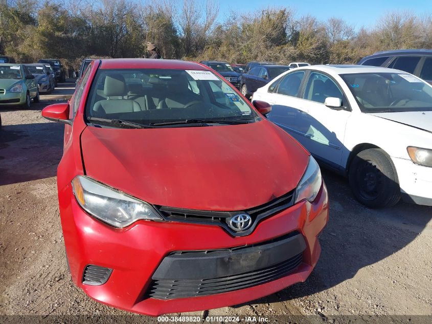 2015 TOYOTA COROLLA LE - 2T1BURHE2FC329945