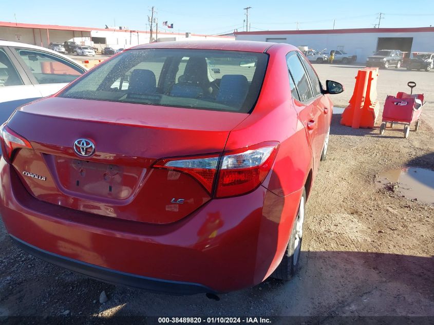 2015 TOYOTA COROLLA LE - 2T1BURHE2FC329945