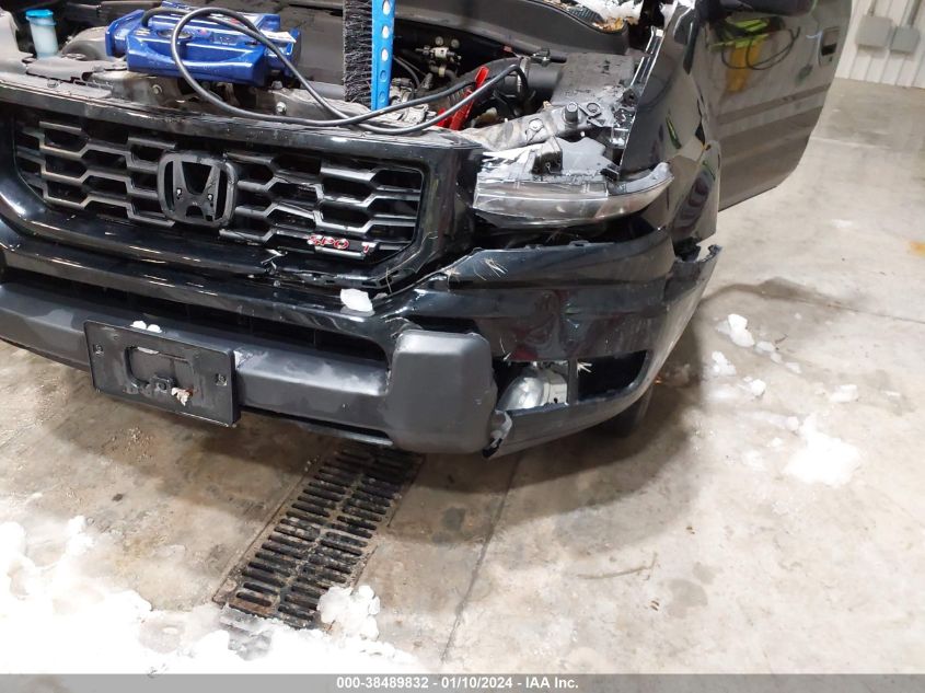 2014 HONDA RIDGELINE SPORT - 5FPYK1F72EB011489