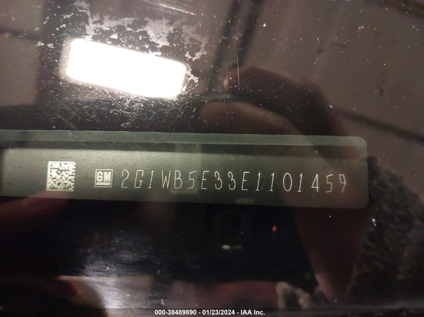 2014 CHEVROLET IMPALA LIMITED LT - 2G1WB5E33E1101459