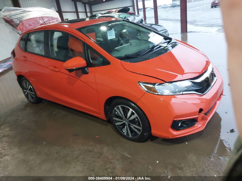 Lot #2539237745 2018 HONDA FIT EX salvage car