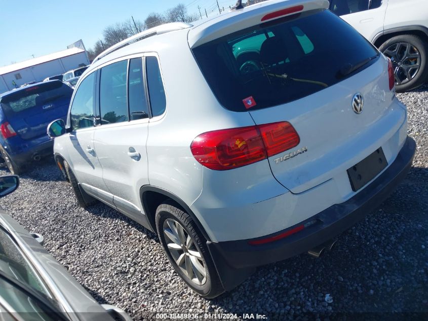 2017 VOLKSWAGEN TIGUAN WOLFSBURG - WVGSV7AX9HK034478