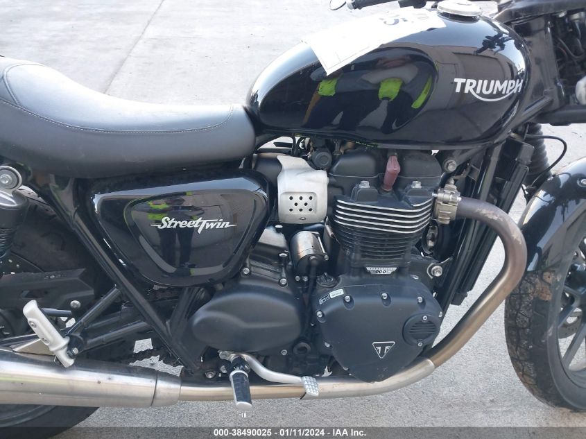 2017 TRIUMPH MOTORCYCLE STREET TWIN SMTD31GN6HT792232