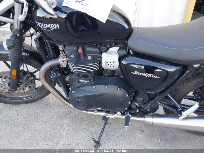 2017 TRIUMPH MOTORCYCLE STREET TWIN SMTD31GN6HT792232