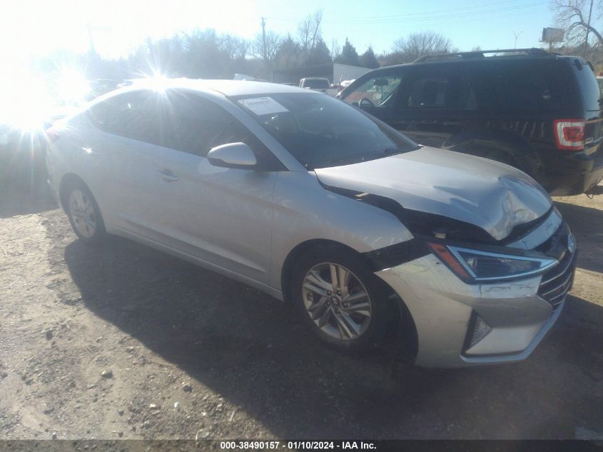 Lot #2564317464 2019 HYUNDAI ELANTRA SEL salvage car