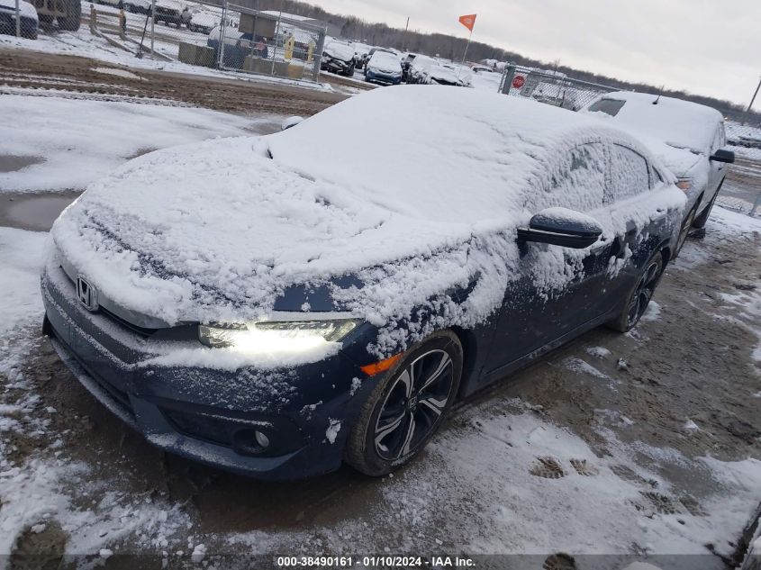 2017 HONDA CIVIC TOURING - 19XFC1F95HE029610