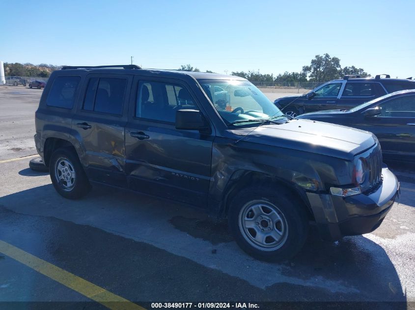 2016 JEEP PATRIOT SPORT - 1C4NJPBA1GD687901