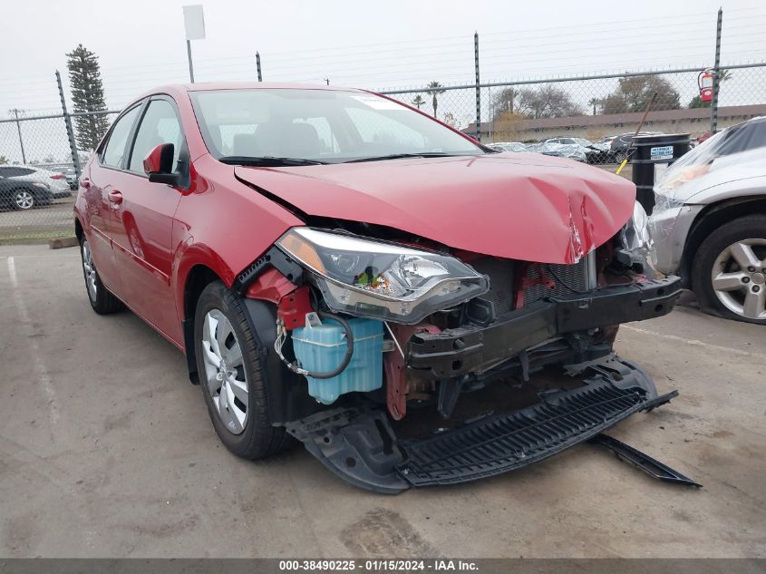 2015 TOYOTA COROLLA LE - 5YFBURHE4FP237669