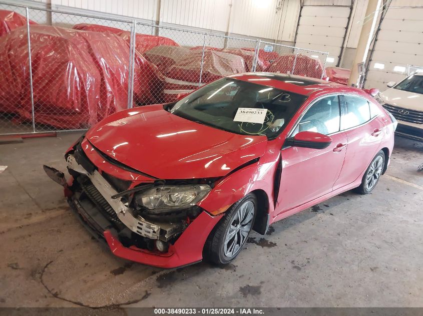 2017 HONDA CIVIC EXL - SHHFK7H72HU410888