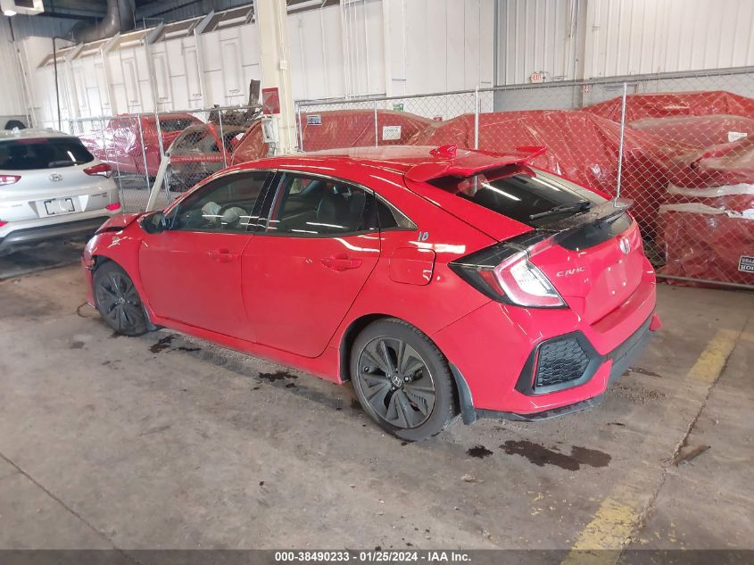 2017 HONDA CIVIC EXL - SHHFK7H72HU410888