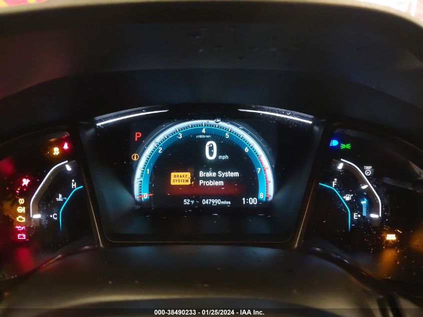 2017 HONDA CIVIC EXL - SHHFK7H72HU410888