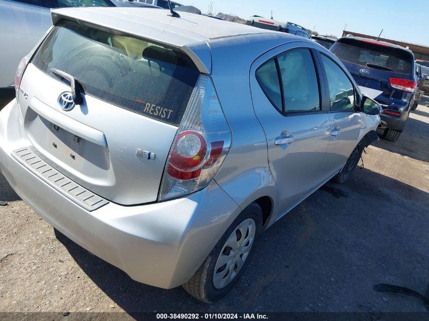 2014 TOYOTA PRIUS C - JTDKDTB30E1078351