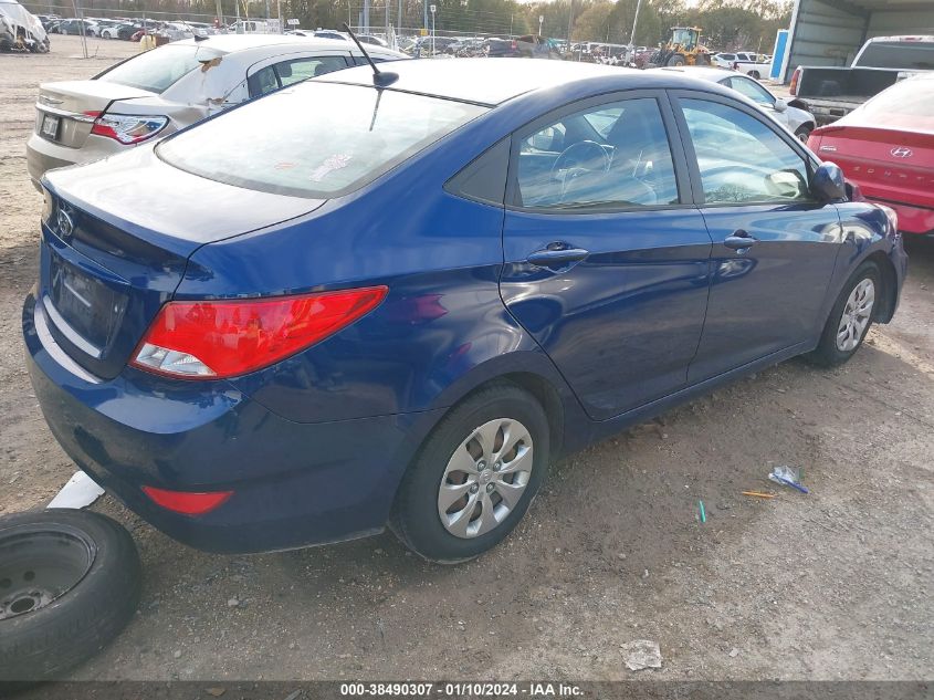 2015 HYUNDAI ACCENT GLS - KMHCT4AE1FU797085