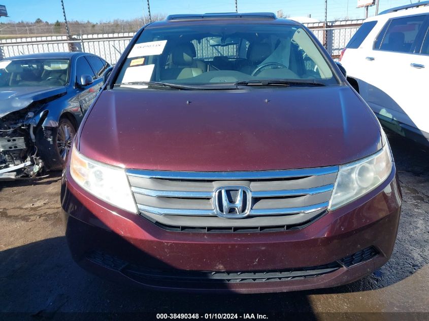 2013 HONDA ODYSSEY EX-L - 5FNRL5H68DB011453