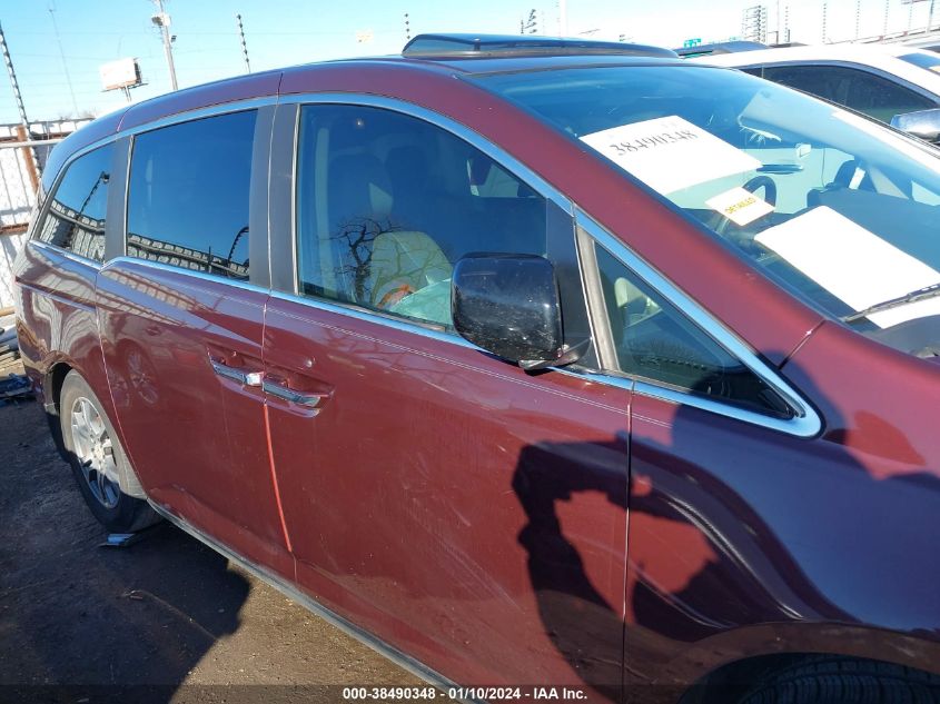 2013 HONDA ODYSSEY EX-L - 5FNRL5H68DB011453