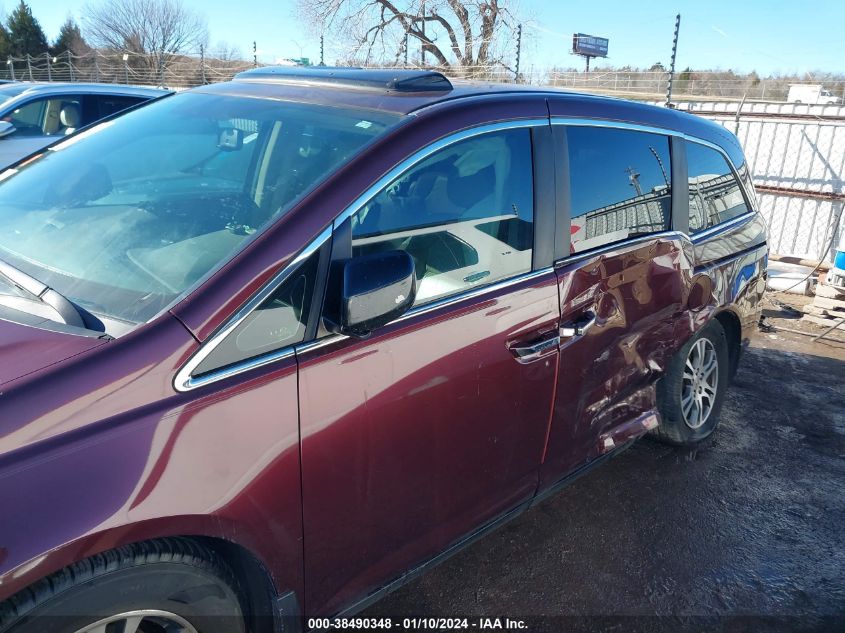2013 HONDA ODYSSEY EX-L - 5FNRL5H68DB011453