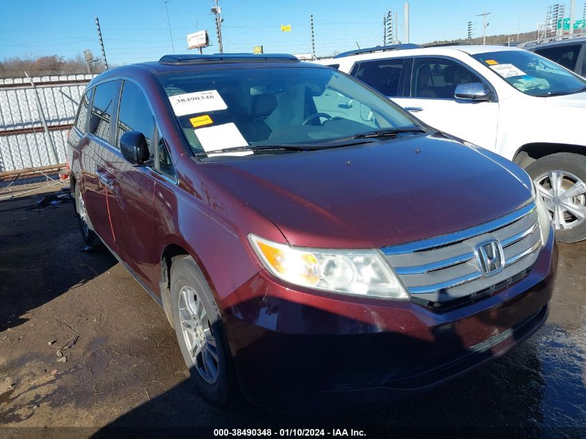 2013 HONDA ODYSSEY EX-L - 5FNRL5H68DB011453