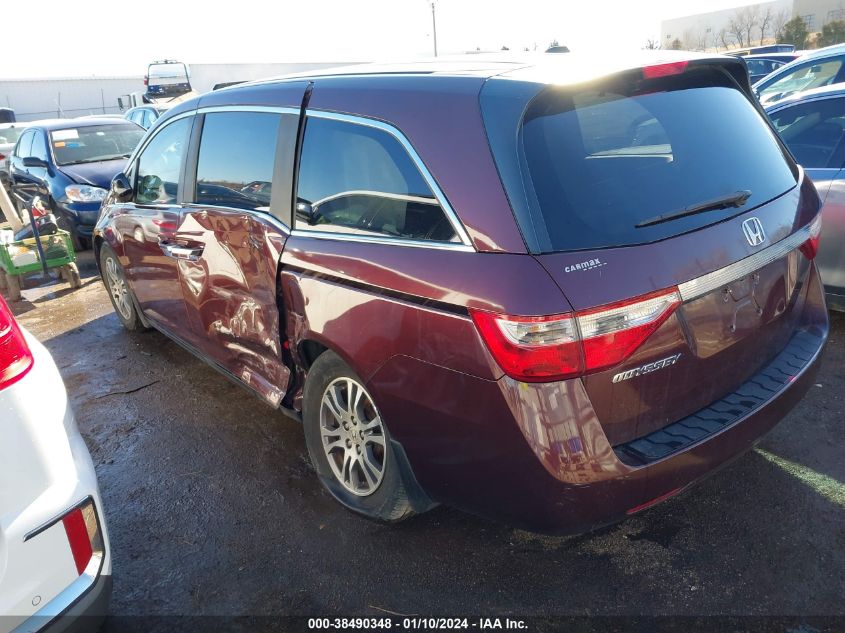 2013 HONDA ODYSSEY EX-L - 5FNRL5H68DB011453