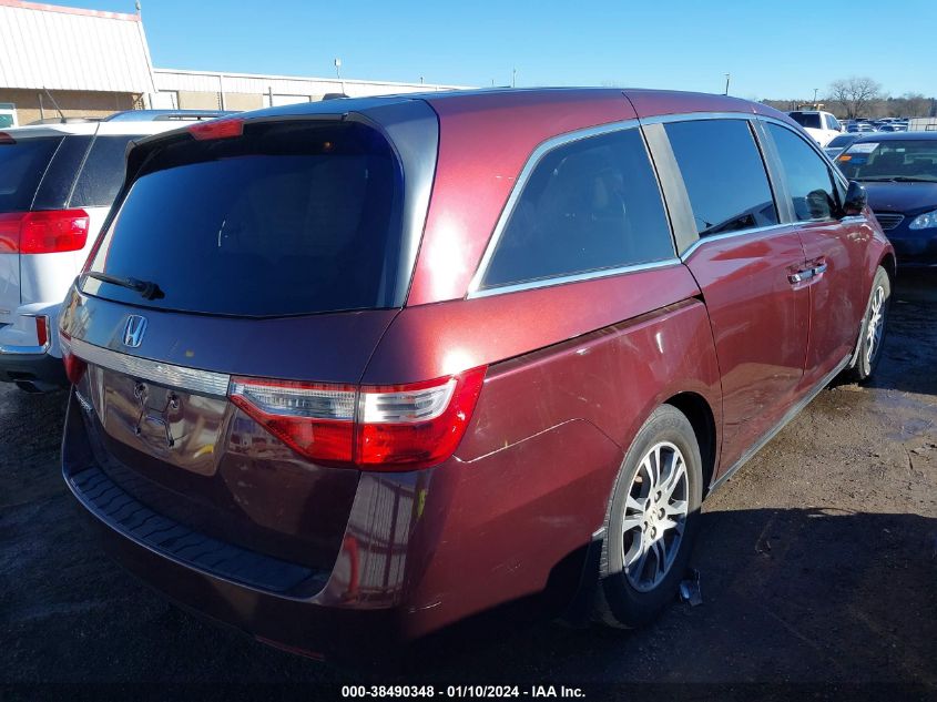 2013 HONDA ODYSSEY EX-L - 5FNRL5H68DB011453