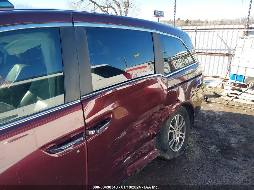 2013 HONDA ODYSSEY EX-L - 5FNRL5H68DB011453
