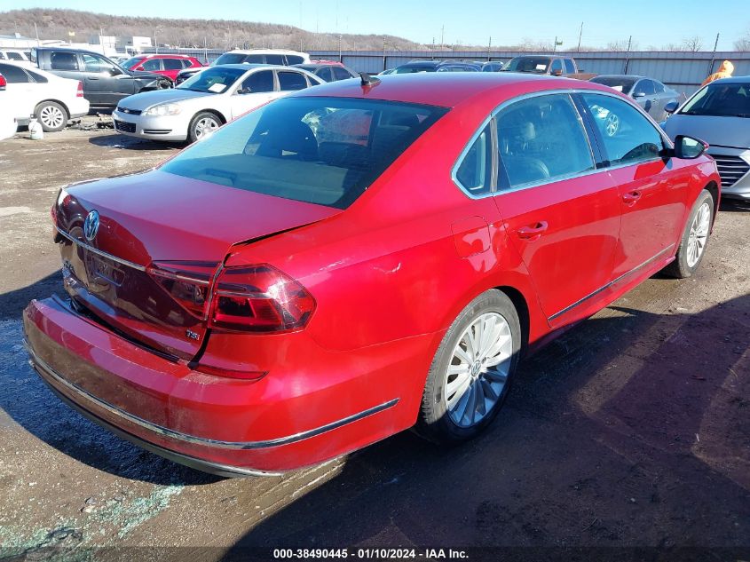 2017 VOLKSWAGEN PASSAT 1.8T SE - 1VWBT7A35HC050840