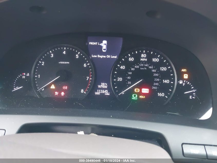 2014 LEXUS LS 460 JTHBL5EF3E5132415