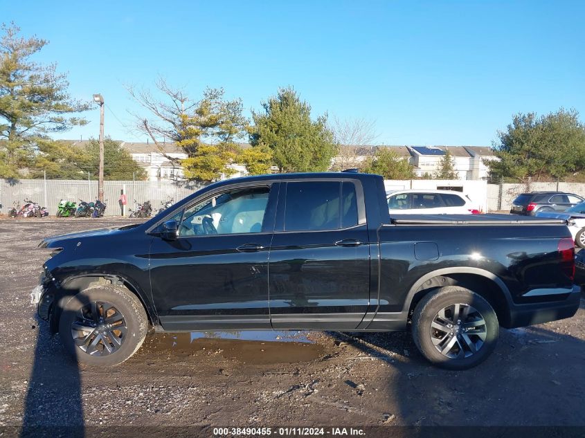 2021 HONDA RIDGELINE AWD SPORT 5FPYK3F1XMB013593