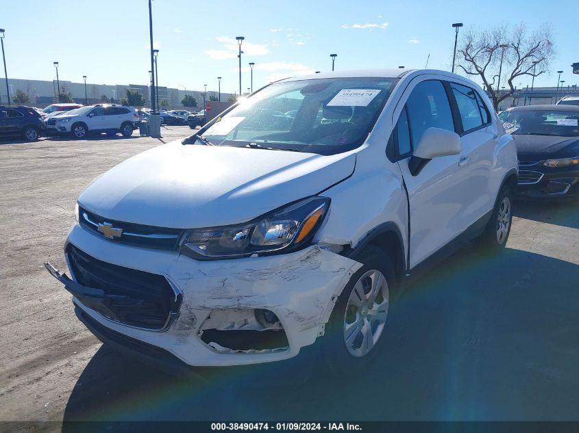 2018 CHEVROLET TRAX LS - KL7CJKSBXJB535134