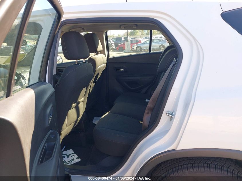 2018 CHEVROLET TRAX LS - KL7CJKSBXJB535134