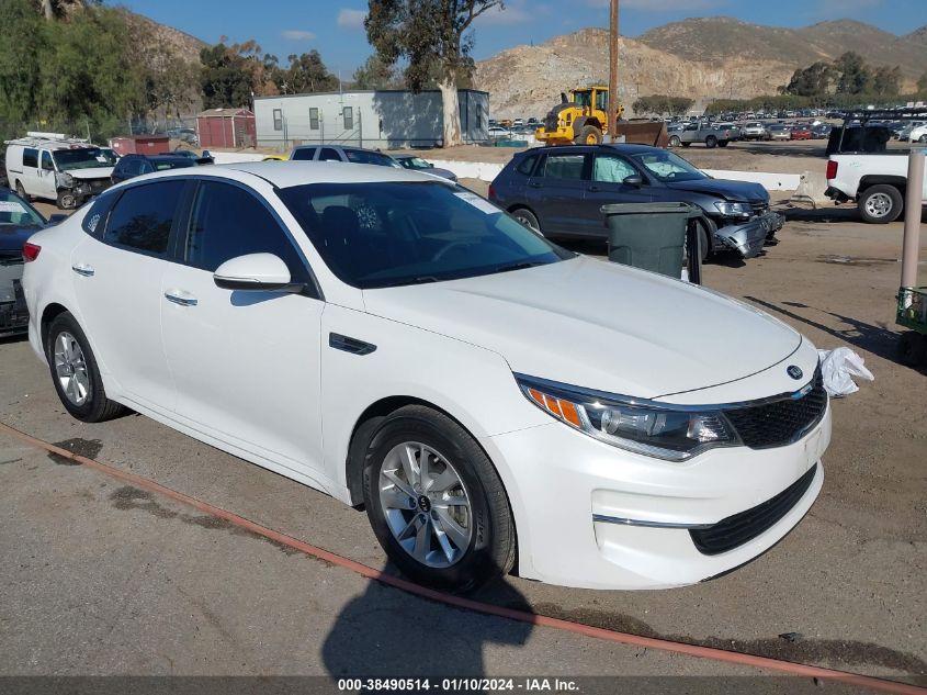 2016 KIA OPTIMA LX - KNAGT4L38G5093945