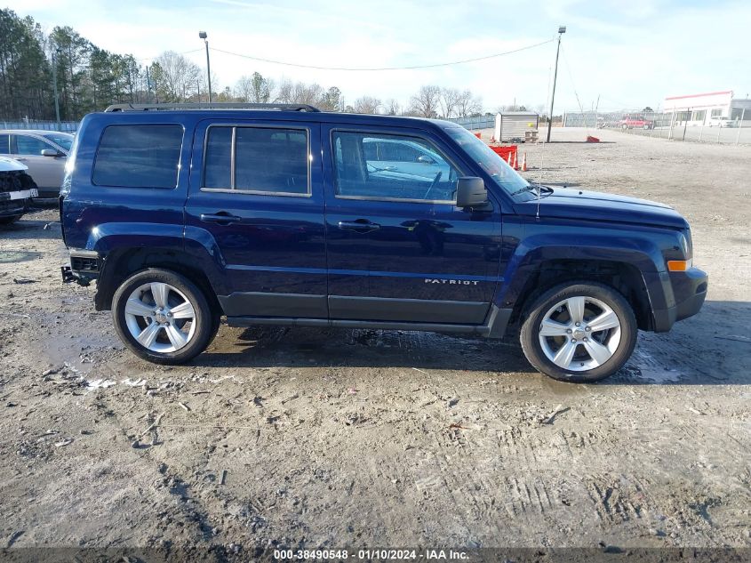 2014 JEEP PATRIOT LATITUDE - 1C4NJPFA1ED553087