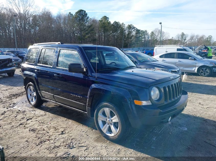 2014 JEEP PATRIOT LATITUDE - 1C4NJPFA1ED553087