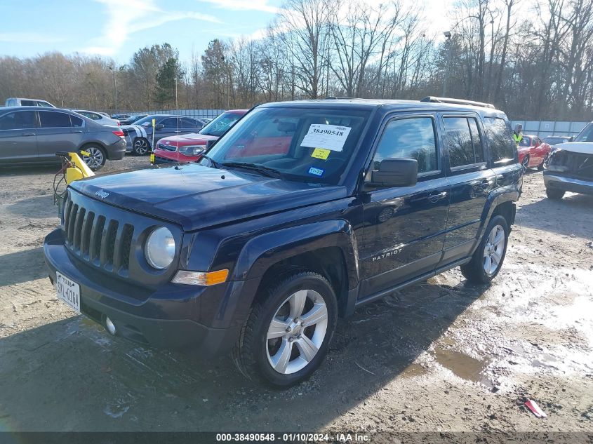2014 JEEP PATRIOT LATITUDE - 1C4NJPFA1ED553087