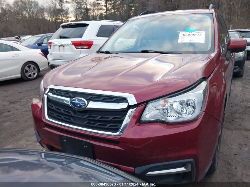 VIN JF2SJAECXJH531810 2018 SUBARU FORESTER 2.5I PREMIUM