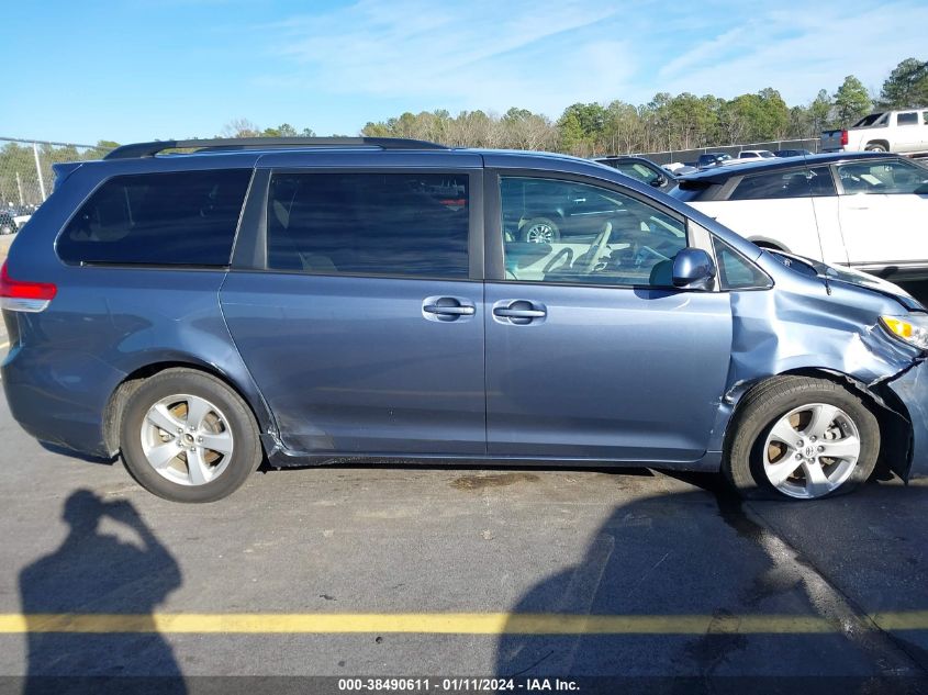2014 TOYOTA SIENNA LE V6 8 PASSENGER - 5TDKK3DC4ES472604