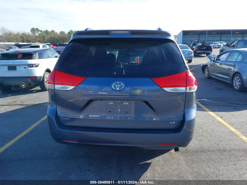 2014 TOYOTA SIENNA LE V6 8 PASSENGER - 5TDKK3DC4ES472604