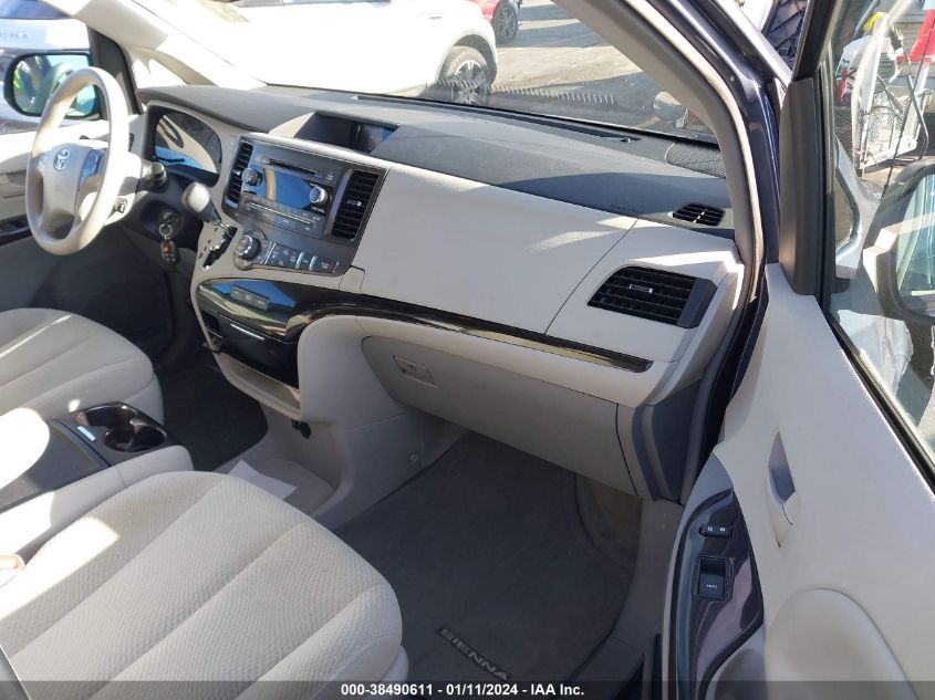 2014 TOYOTA SIENNA LE V6 8 PASSENGER - 5TDKK3DC4ES472604