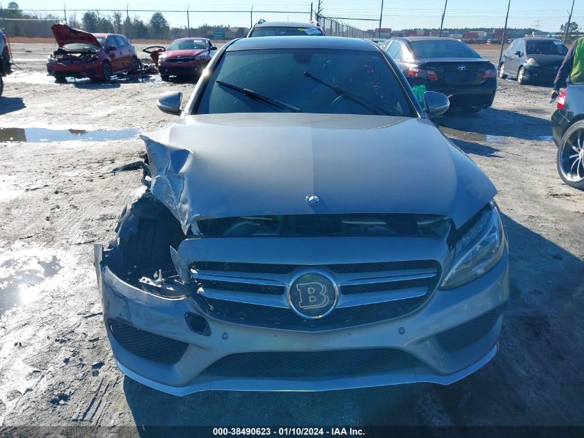 2015 MERCEDES-BENZ C 400 4MATIC - 55SWF6GB5FU004315