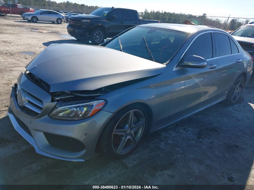 2015 MERCEDES-BENZ C 400 4MATIC - 55SWF6GB5FU004315