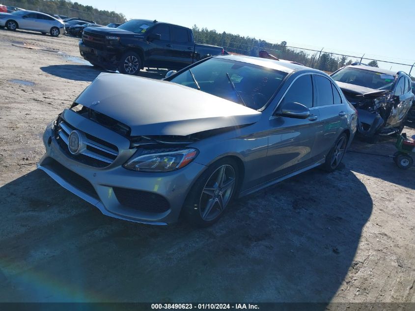 2015 MERCEDES-BENZ C 400 4MATIC - 55SWF6GB5FU004315